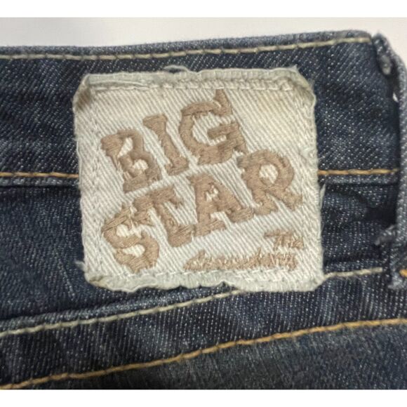 Big Star Maddie Mid Rise Bootcut Jeans Dark Wash Women’s 27R Fits 6–7 - Picture 4 of 16